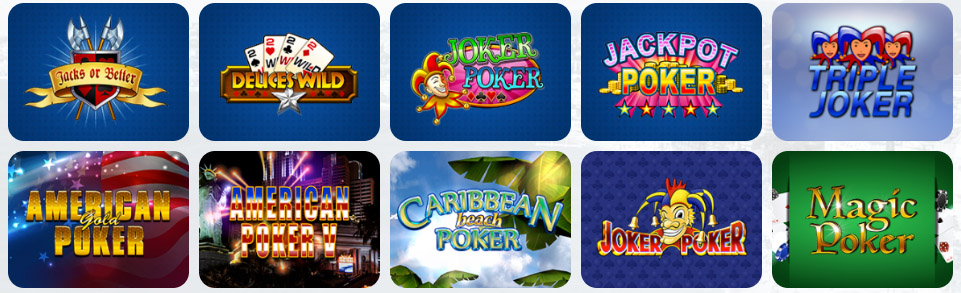 Video Poker DREAMPLAY ONE CASINO