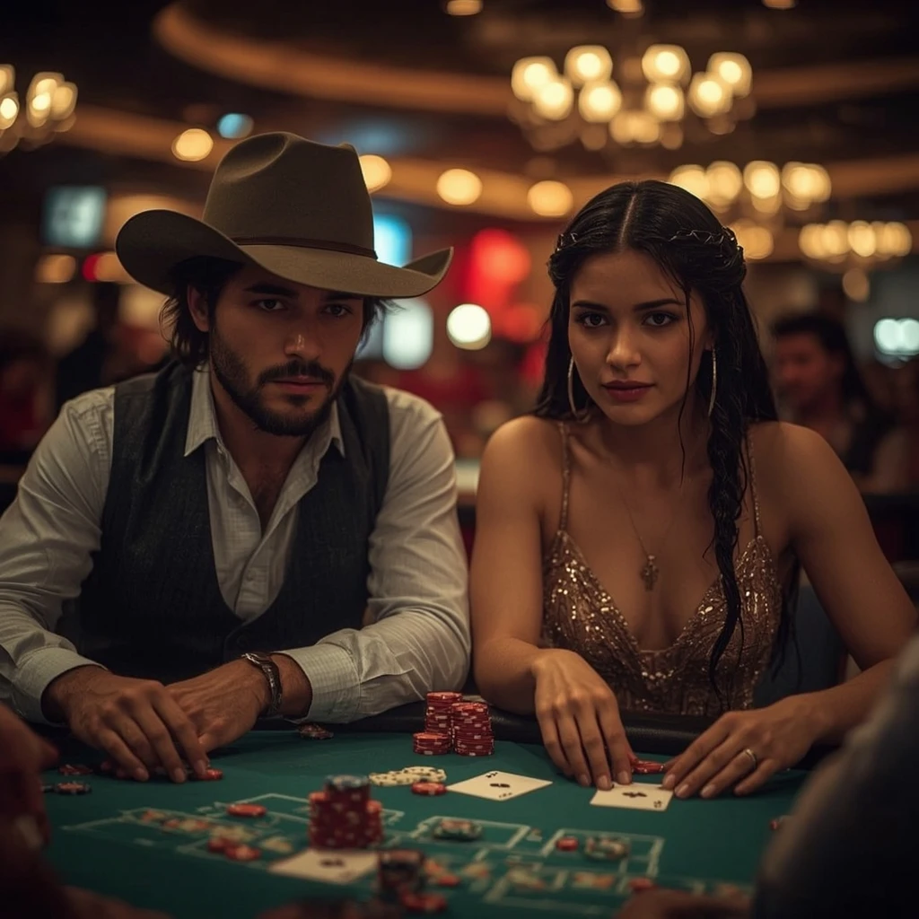 photo of two poker players DREAMPLAY ONE CASINO